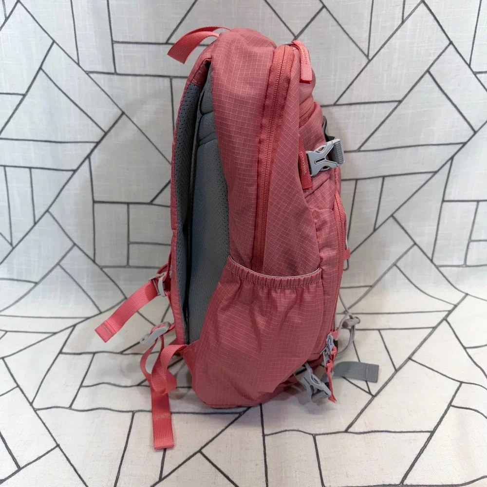 Mountaintop Backpack Kids Pink Giraffe Ripstop Outdoor School Bag